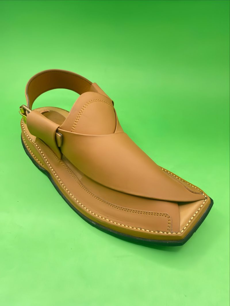 Peshawar Zalmi Brown Chappal - Image 2