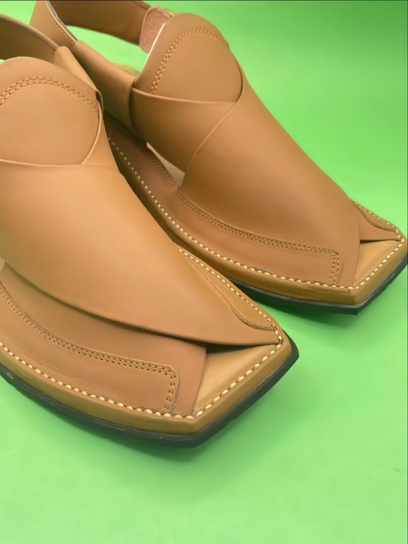 Peshawar Zalmi Brown Chappal - Image 4