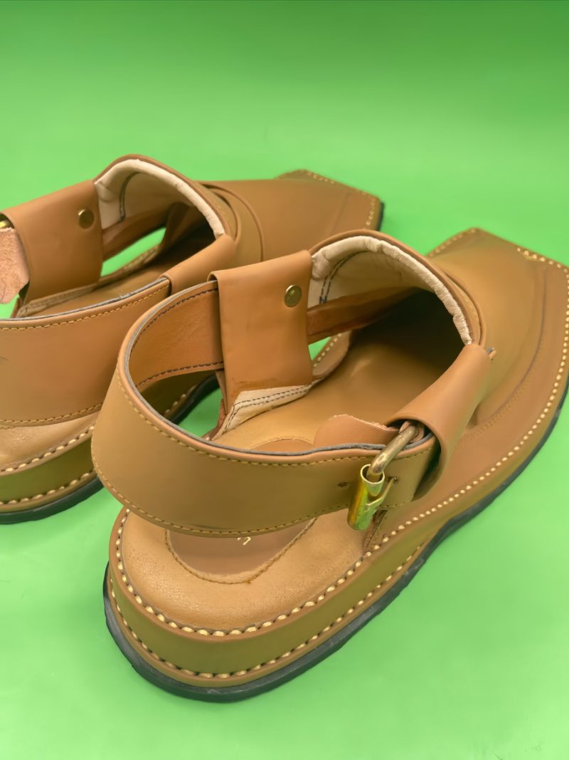 Peshawar Zalmi Brown Chappal - Image 5