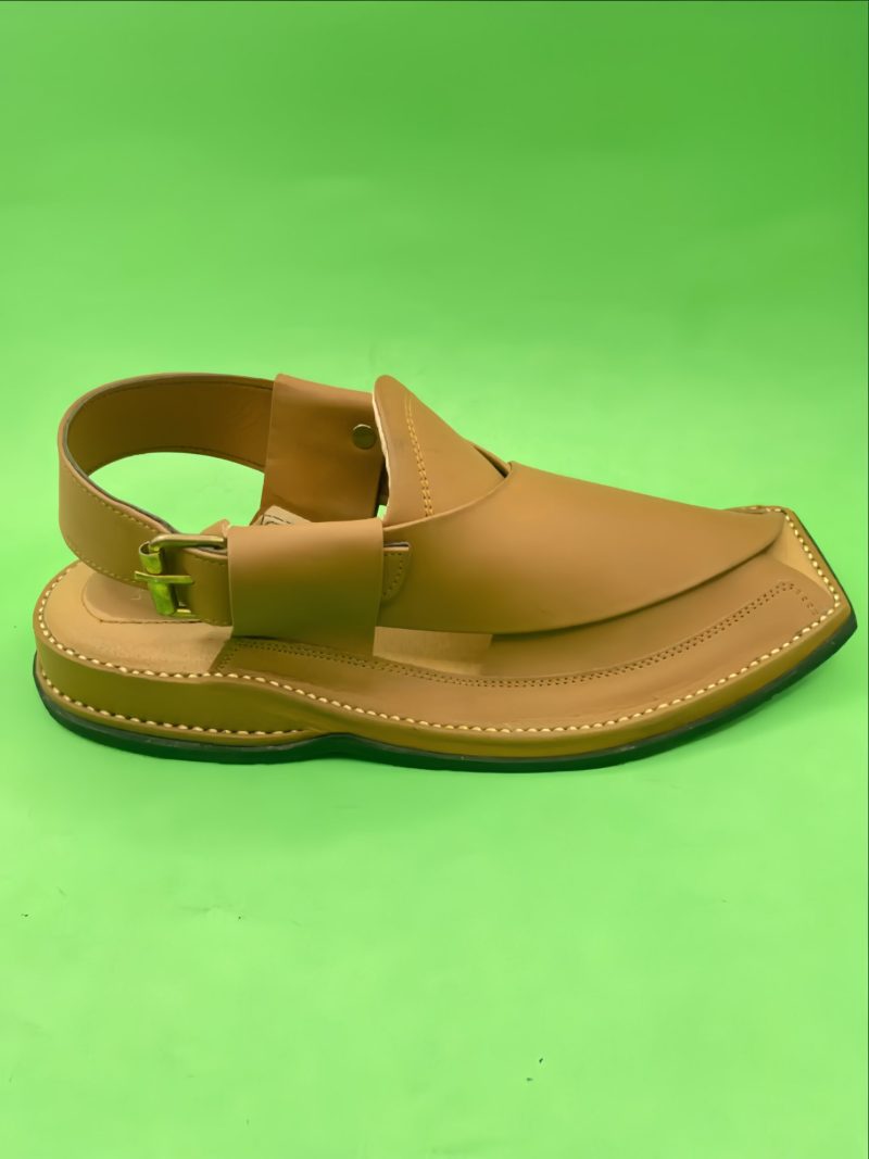 Peshawar Zalmi Brown Chappal - Image 3