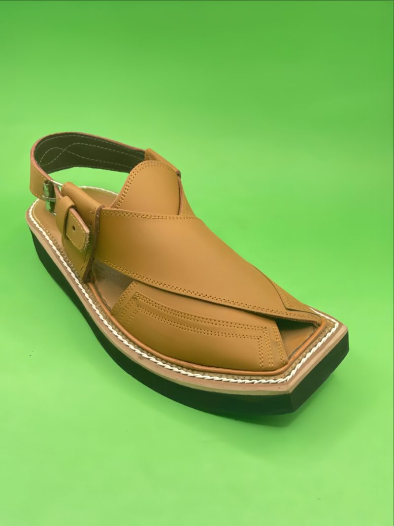 Mate Brown Kaptaan Chappal - Image 2