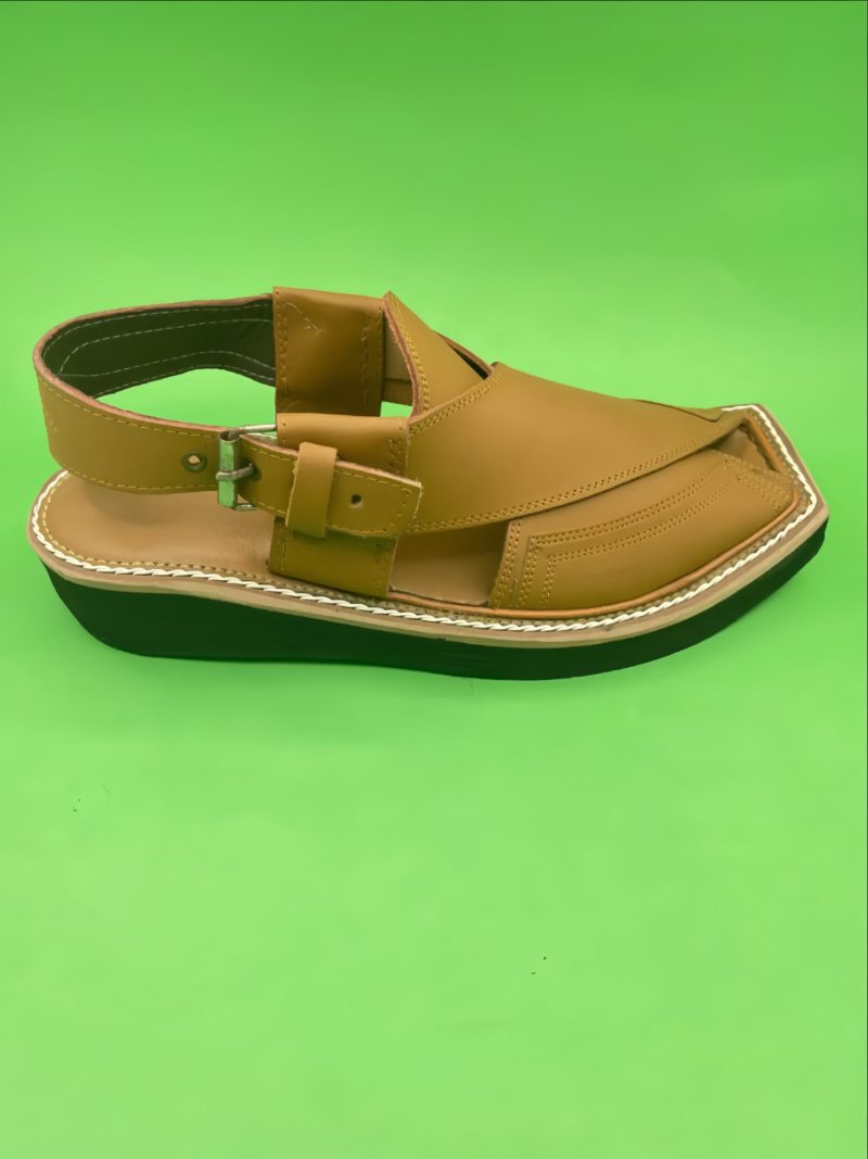 Mate Brown Kaptaan Chappal - Image 3