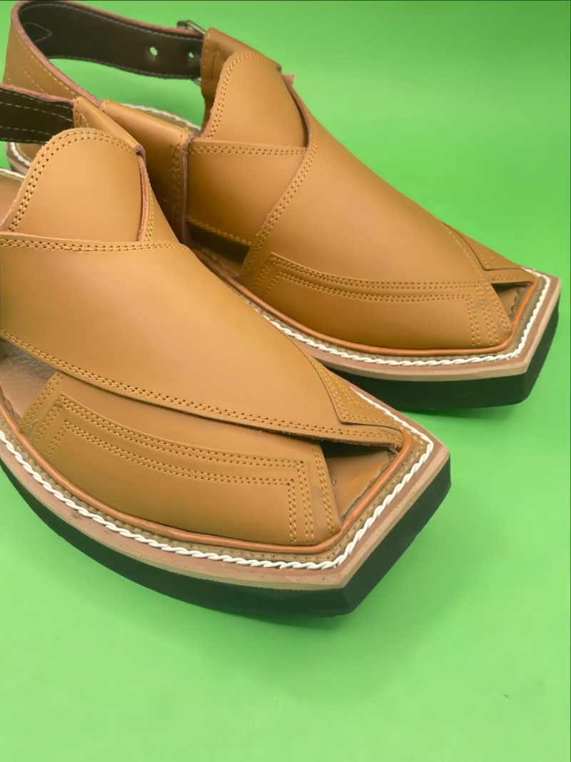 Mate Brown Kaptaan Chappal - Image 4