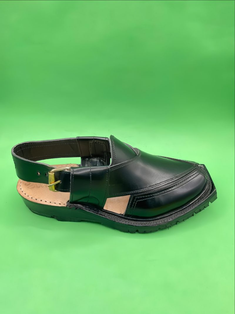 Black Nourozi Chappal - Image 3