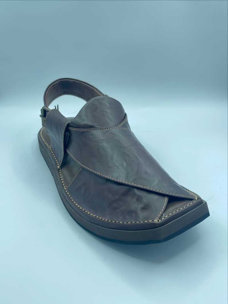 Brown Kaptaan Chappal - Image 2