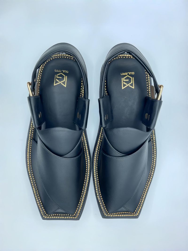 Black Kaptaan Chappal