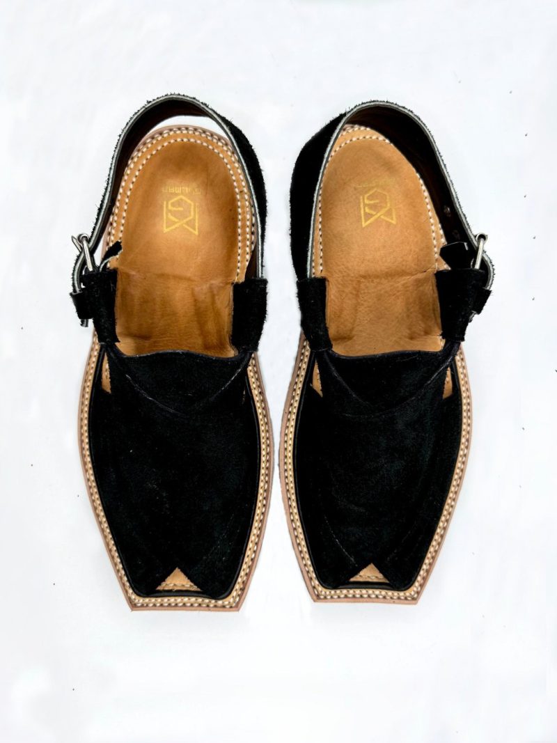 Black Sabar Kaptaan Chappal