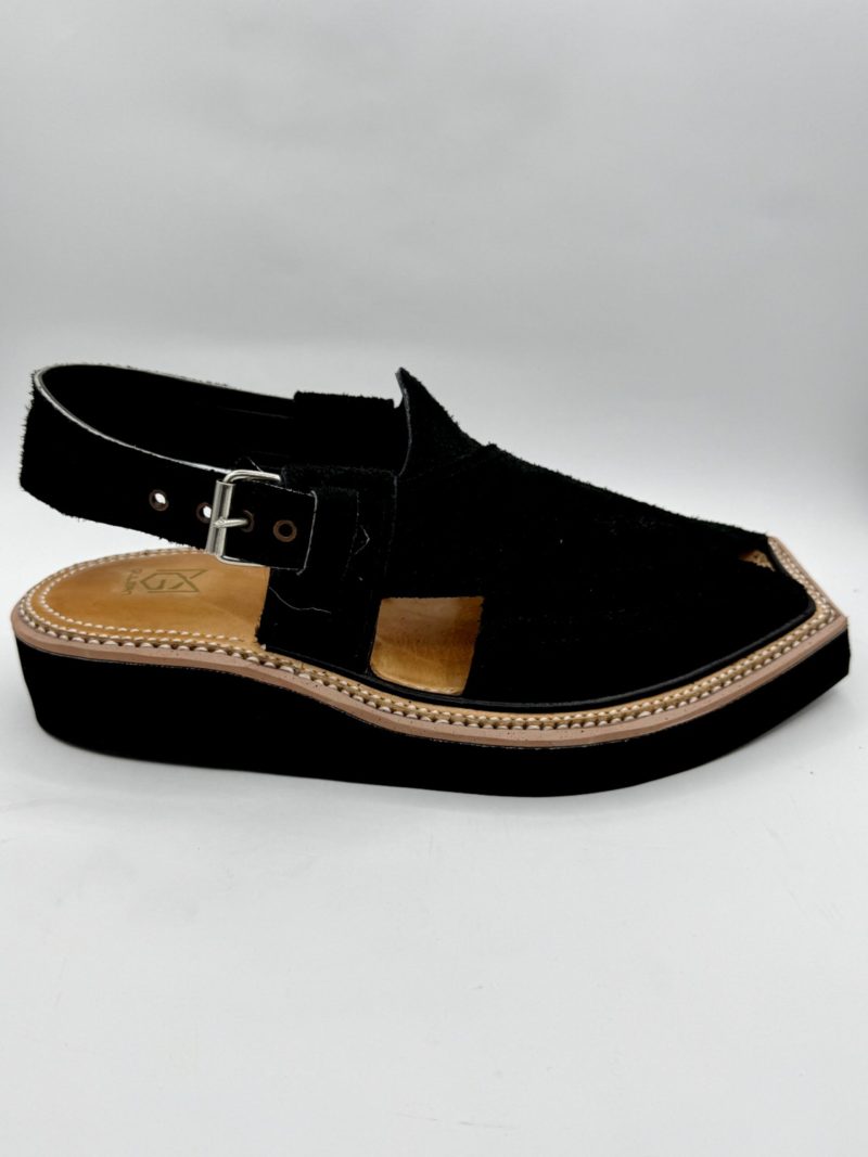 Black Sabar Kaptaan Chappal - Image 3