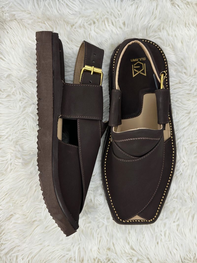 Kaptaan Leather Pack Chappal - Image 3