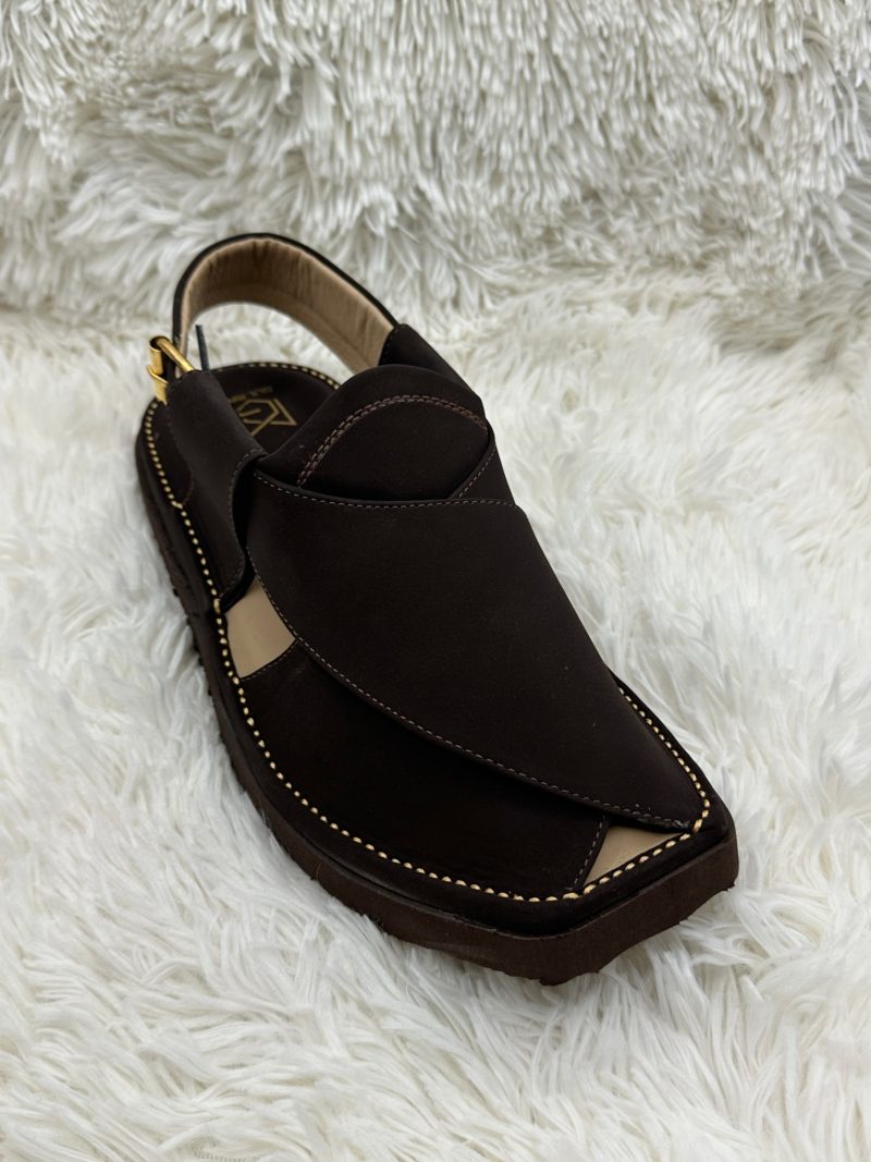 Kaptaan Leather Pack Chappal - Image 4