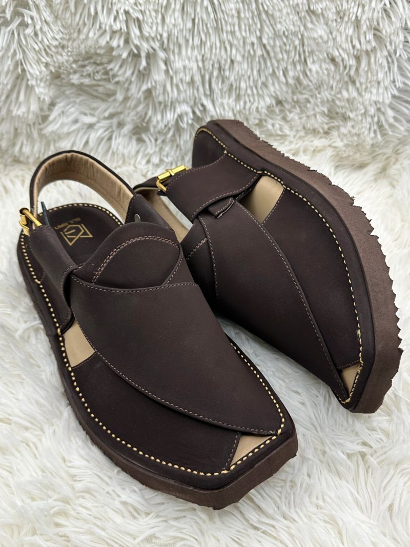 Kaptaan Leather Pack Chappal - Image 2