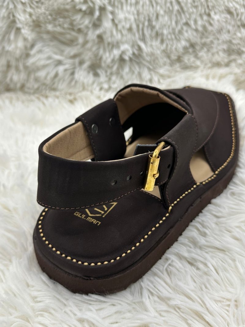 Kaptaan Leather Pack Chappal - Image 6